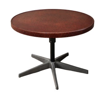 20th Century Modernist English Coffee Table in Bakelite and Metal, 1940s For Sale