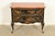Chinoiserie Drexel Heritage Hollywood Regency Chinoiserie Black Lacquered Hand Painted Chest of Drawers, Circa 1970s For Sale - Image 3 of 13