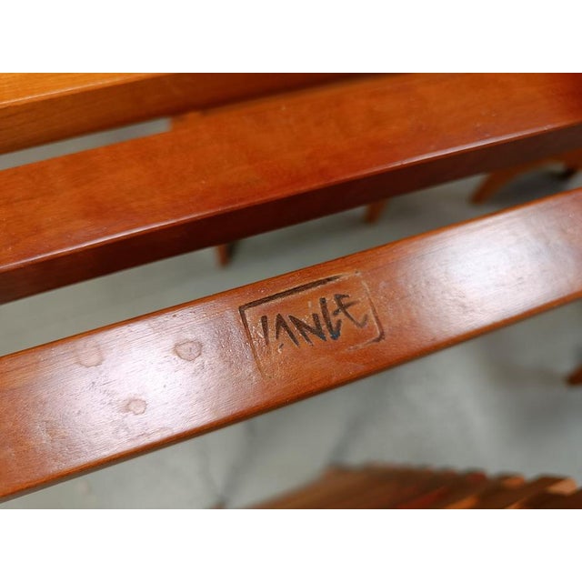 Postmodern Calcar Dining Chairs by Benoit Lange, 1990s, Set of 8 For Sale - Image 6 of 12