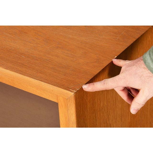 Mid 20th Century Swedish Modern “Oresund” Oak Bookcase and Dresser by Borge Mogensen For Sale - Image 11 of 18