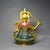 Late 19th Century Cloisonné Enamel Manjushri Bodhisattva Statue, 1.15kg For Sale In Los Angeles - Image 6 of 9