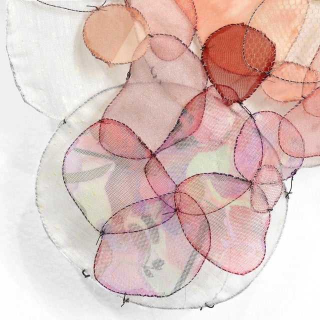 2020s Peaches & Cream - Mixed Media Sculptural Original Artwork by Kristina Fjellman For Sale - Image 5 of 12