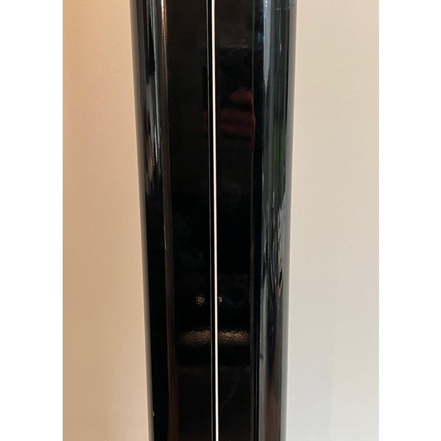 Hallogen Floor Lamp Megaron Model in Black Lacquered Metal by Gianfranco For Sale - Image 9 of 12