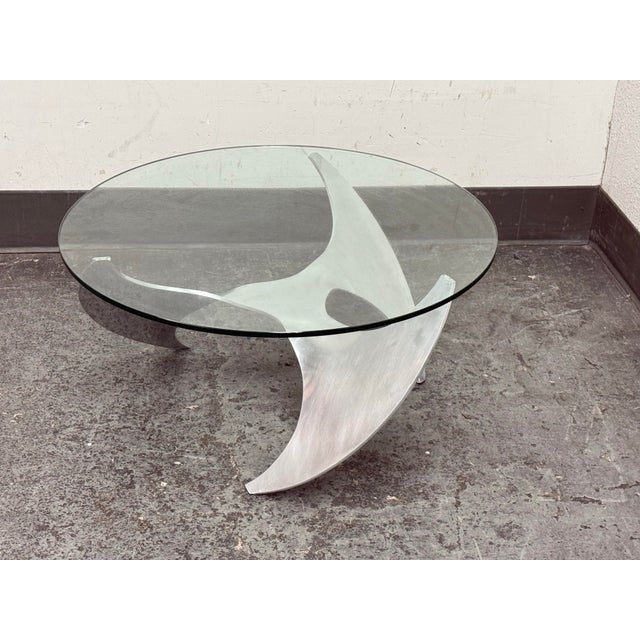 Ronald Schmitt for Knut Hesterberg Propeller Coffee Table, Circa 1970's For Sale - Image 4 of 12