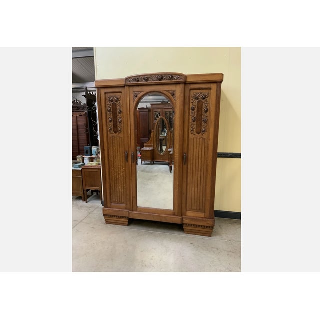 Art Deco Wardrobe, 1930 For Sale - Image 12 of 12