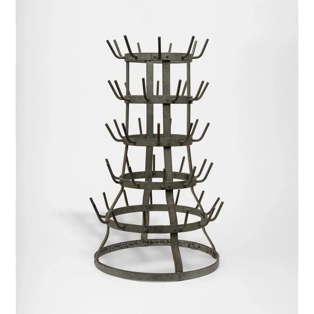 Marcel Duchamp Modernist Sculpture French Wine Bottle Drying Rack Marcel For Sale - Image 11 of 11