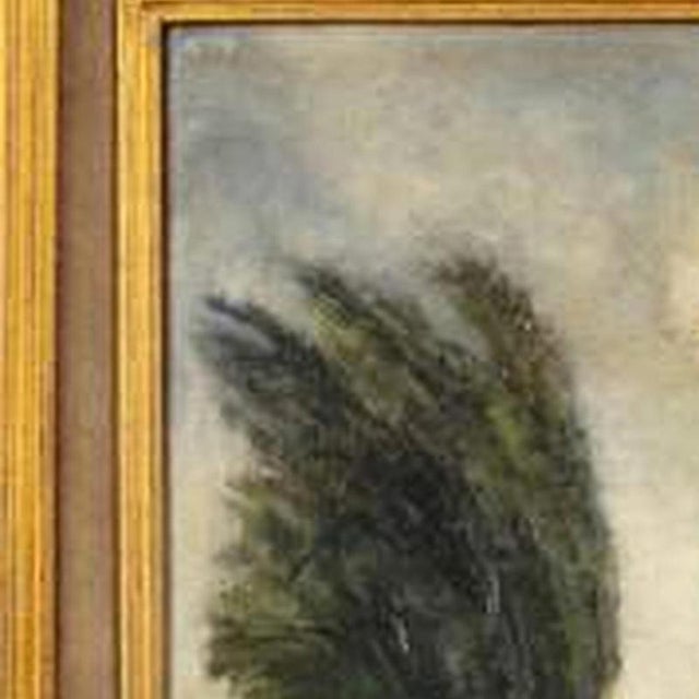 Painting - Joaquim Lopes - 1915 (signed). Landscape with shepherds and flock. Oil on canvas. Signed and dated 1915....
