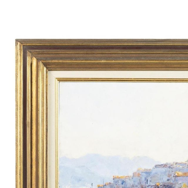 Painting - Jaime Murteira. "Ria de Pontevedra". Oil on platex. Signed and dated 1973. Dimensions: 50 cm x 65 cm.