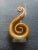 1980s Exquisite Murano-Style Art Glass Treble Clef Shape Sculpture. For Sale - Image 5 of 5