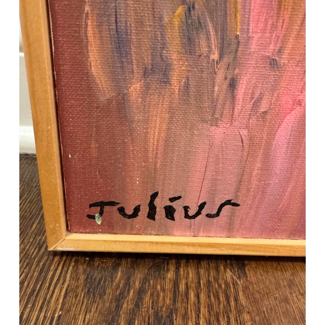 2020s Julius Parrish Original Large-Scale Abstract Acrylic Painting, 2020, 48” X 36” For Sale - Image 5 of 12