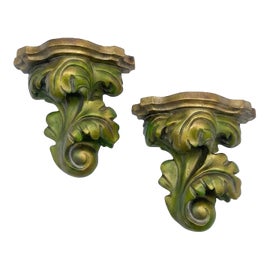 Example of Dorothy Draper Decorative Brackets