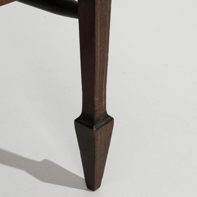 19th Century Pair Of Georgian Chairs With Rattan Seats For Sale - Image 11 of 14