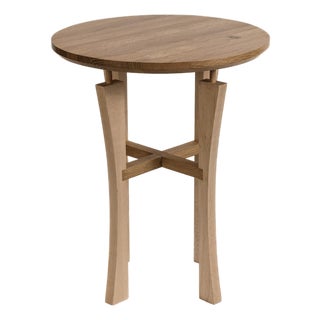 Mid-Century Modern New Build Floating Top End Table/Accent Table For Sale