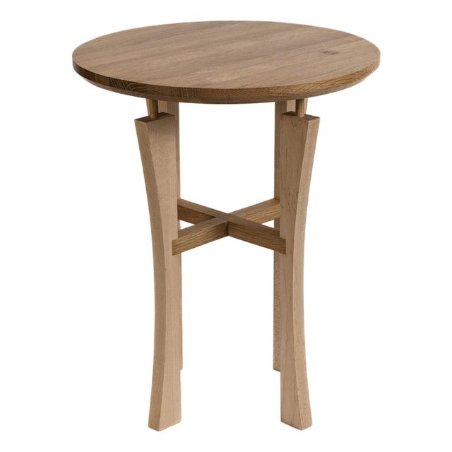 Mid-Century Modern New Build Floating Top End Table/Accent Table For Sale