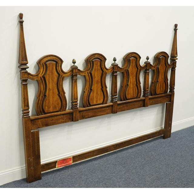 Unique Furniture Italian Neoclassical Tuscan Style King Size Chairback