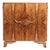 Art Deco French Walnut Two-Door Figured Buffet, 1930 For Sale