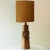 Ceramic Terracotta Ceramic Floor Table Lamp by R. Rooke with Lampshade attributed to R. Houben, 1960s For Sale - Image 7 of 12