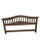 Mid-20th Century Antiqued Pine King Size Arched Top Headboard For Sale - Image 9 of 9