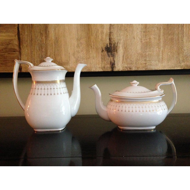 Spode Queen's Gate Teapot & Lid and Coffee Pot & Lid a Pair Chairish