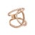 Diamond Ring 14k Gold 0.85 TCW Certified For Sale - Image 12 of 12