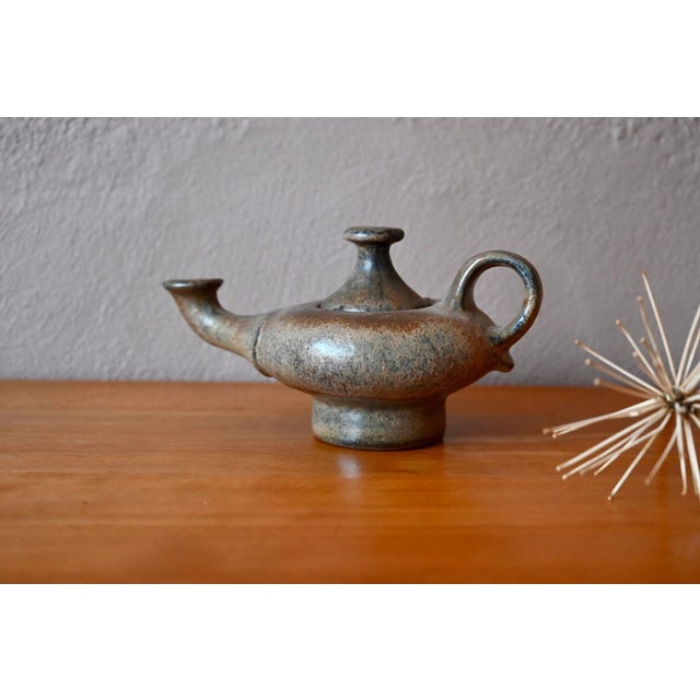 Brutalist Studio Ceramics Stoneware Teapot, 1970s For Sale - Image 10 of 10
