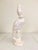 1950s White Ceramic Cockatoo Bird Sculpture For Sale - Image 9 of 9