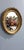 Glass Victorian Oval Gilt Mirror For Sale - Image 7 of 8
