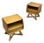 1950s Pair of Mid Century Modern Nightstands For Sale