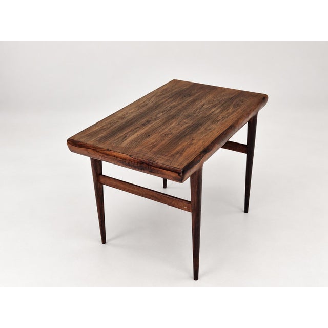 Side Table in Rosewood by Johannes Andersen for CFC Silkeborg, Denmark, 1960s For Sale - Image 14 of 18