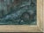 Teal 1936 Gordon McCouch Deserted Houses Modernist Landscape Oil on Board For Sale - Image 8 of 18
