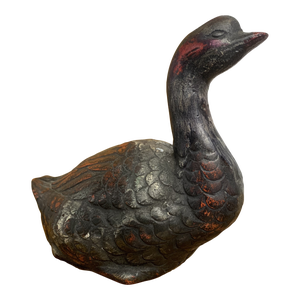 Vintage Mid 20th Century Japanese Metal Goose