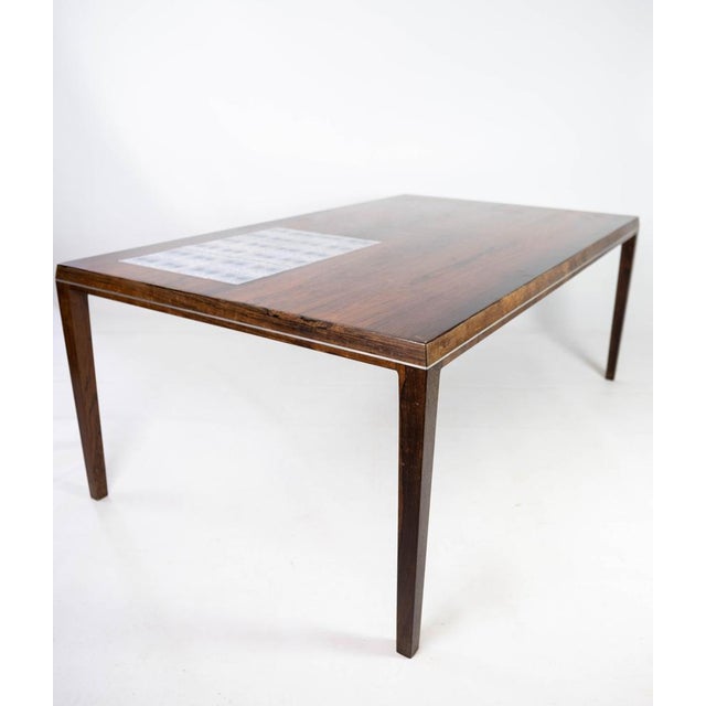 Rosewood Coffee Table by Johannes Andersen for CFC Silkeborg, 1960s For Sale - Image 12 of 15