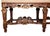 Louis XIV-style Leather-Upholstered Window or Hallway Bench For Sale - Image 4 of 7