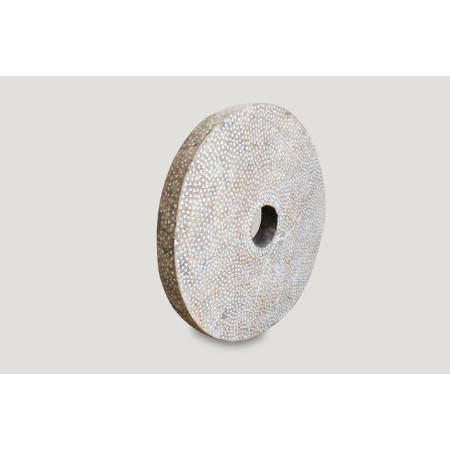 Contemporary Andrianna Shamaris Shell Inlaid Art Object For Sale - Image 3 of 5