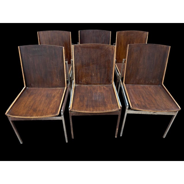 1960s Dining Table and Chairs from Darro Edition, 1960s, Set of 7 For Sale - Image 5 of 18