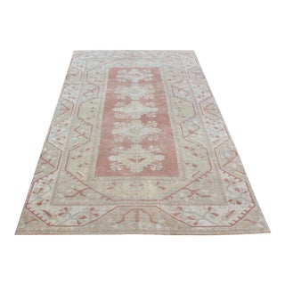 Vintage Turkish Anatolian Area Rug - 59.5"x101" For Sale