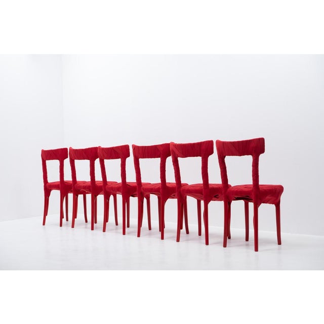 Mummy Chairs by Peter Traag, 2007, Set of 6 For Sale - Image 4 of 17