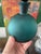 Vintage Teal Satin Glass Decanter For Sale In Chicago - Image 6 of 10