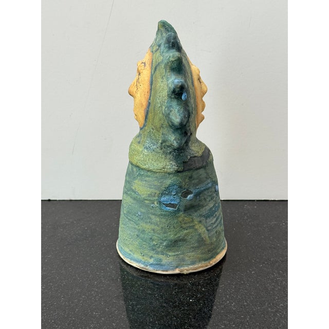 Ceramic Stan Bitters “Sun Person” Studio Ceramic Sculpture, California, C. 1960s–70s For Sale - Image 7 of 11