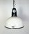 Soviet Industrial White Enamel Pendant Lamp, 1960s For Sale - Image 9 of 17
