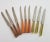 Original Mid-Century Bakelite and stainless steel flatware. A little of this and a little of that...total of 15 pieces: 9...