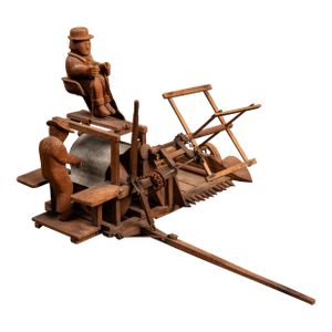 Antique Folk Art Whirligig Mechanical Figure