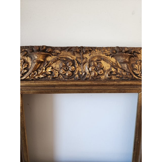 Antique American Carved Gilt Wood Frame For Sale In New York - Image 6 of 10