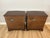 Brown Late 20th Century Drexel Heritage Hierlooms Flame Mahogany Four Drawer Chest/Nightstand - Pair For Sale - Image 8 of 12