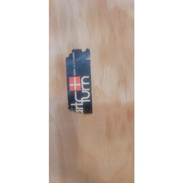 Arne Hovmand-Olsen Mid Century Danish Teak Set of 6 Dining Chairs Arne Hovmand Olsen for Art Furniture Denmark For Sale - Image 4 of 9