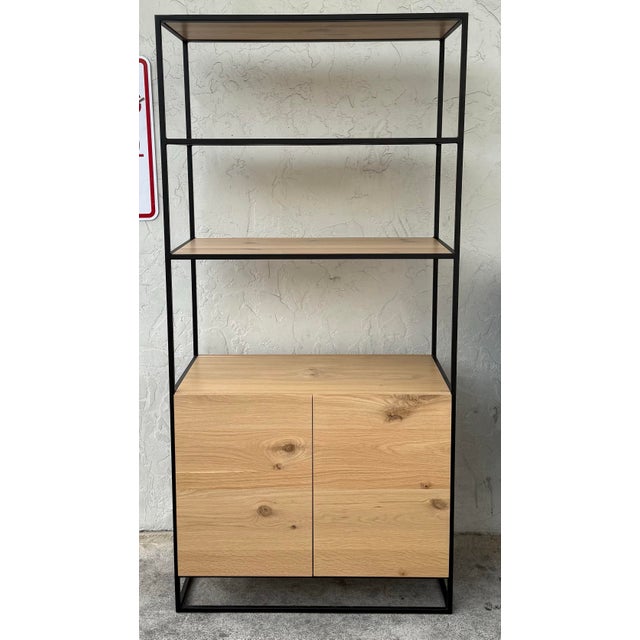 Design Plus Gallery presents Greenpoint Tall Bookcase + Storage by Steelcase for West Elm. Open shelving provides room for...