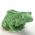 Green Large Mid Century Modern Italian Pottery Frog Fountain Head For Sale - Image 8 of 12