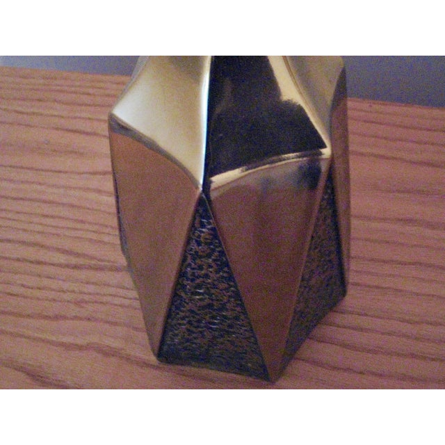 1960s Mid Century Modern Tempestini Brutalist Lamps - Pair For Sale - Image 9 of 14