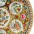 Chinoiserie Mid 20th Century Famille Rose Canton Porcelain Plate With Lotus Medallions & Butterflies For Sale - Image 3 of 5