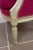 Louis XVI White Lacquered Bergère Armchair with Purple Fabrics For Sale - Image 6 of 10